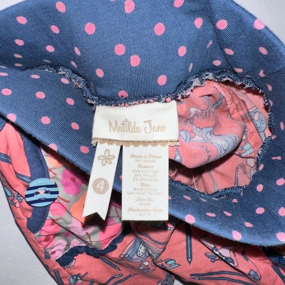 MATILDA JANE Girls 4 / Secret Fields / Hold the Phone Twirl Pocket Floral Skirt - Picture 5 of 7